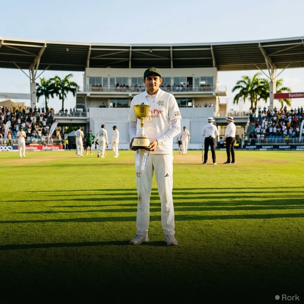 AI-generated illustration: Mohammad Abbas Breaks Record: Best Bowling Average Among Pakistan Fast Bowlers With 100 Test Wickets