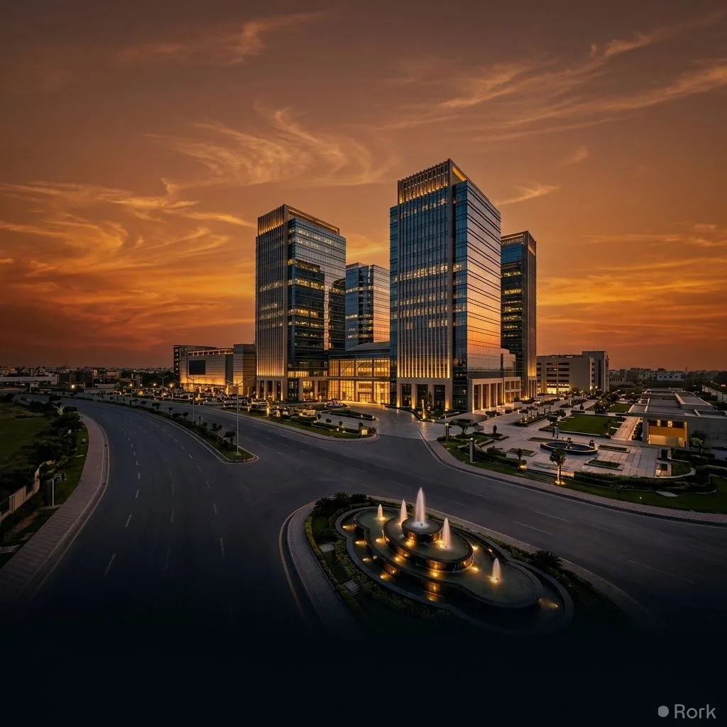 AI-generated illustration: Pakistan Shines: Giga Group Wins International Luxury Award