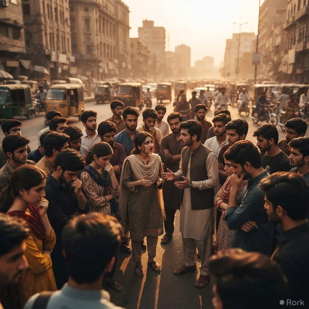 AI-generated illustration: Youth Grievances Could Disrupt Pakistan, Warns Minister