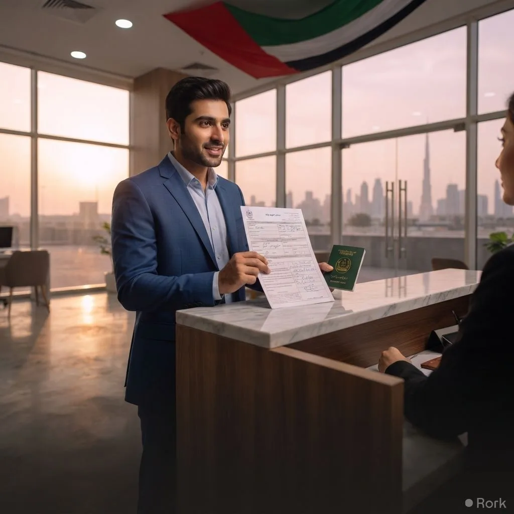 AI-generated illustration: UAE Reopens Visit Visas for Pakistani Citizens via Travel Agencies