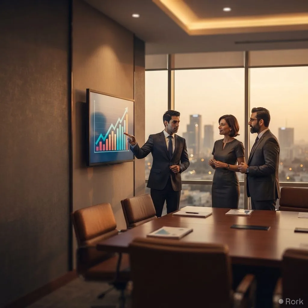 AI-generated illustration: Askari Bank Profit Soars 25% to Rs13.35B in First Half 2026
