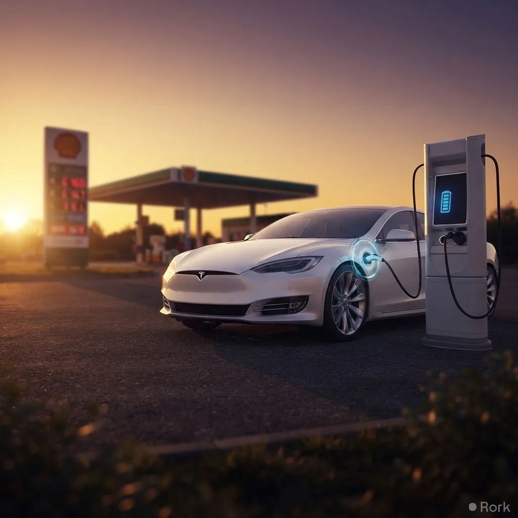 AI-generated illustration: Global Fuel Crisis: 50 Countries See Record EV Sales by Q2 2026