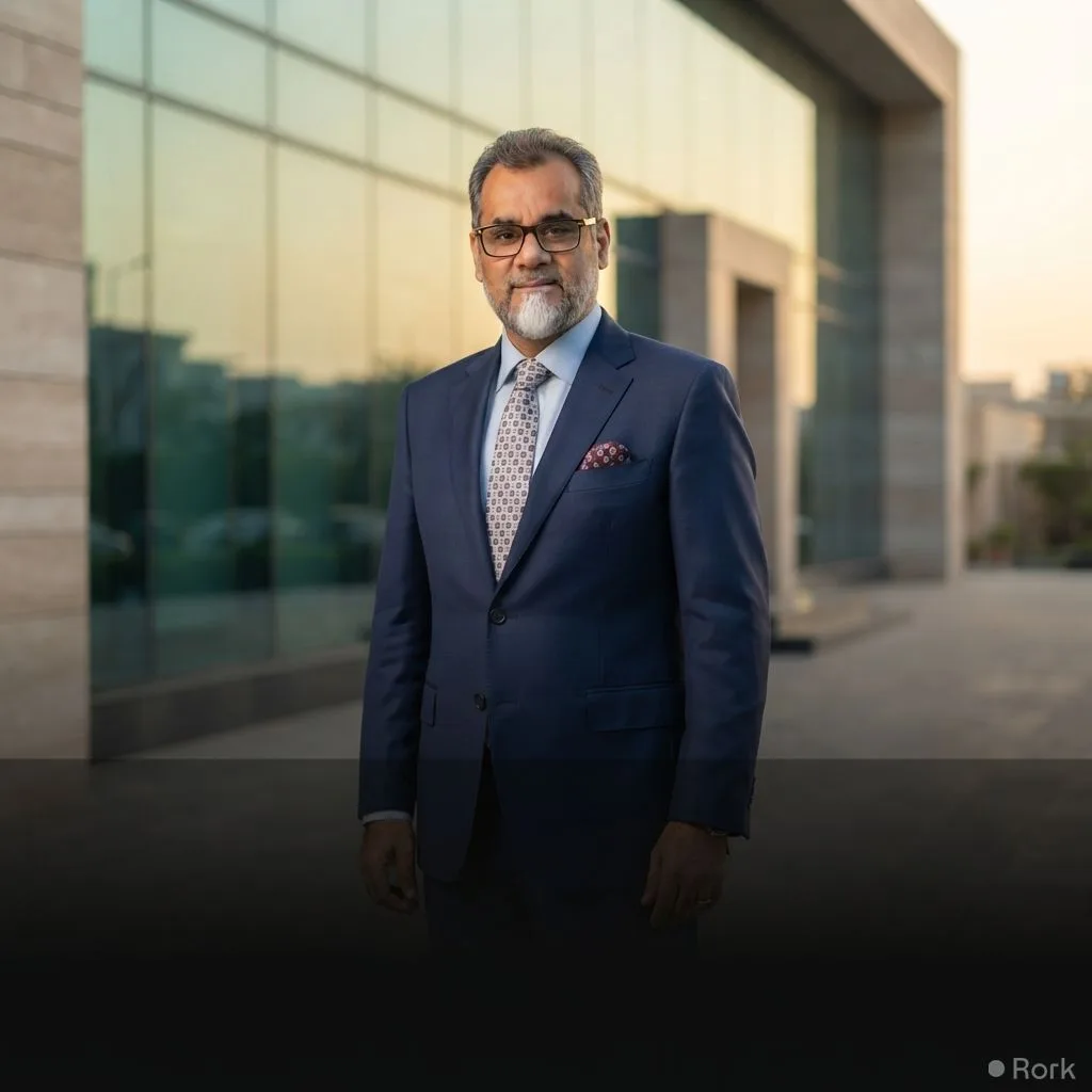 AI-generated illustration: Malik Babar Ayyaz Named President & CEO of Bank of Azad Jammu & Kashmir