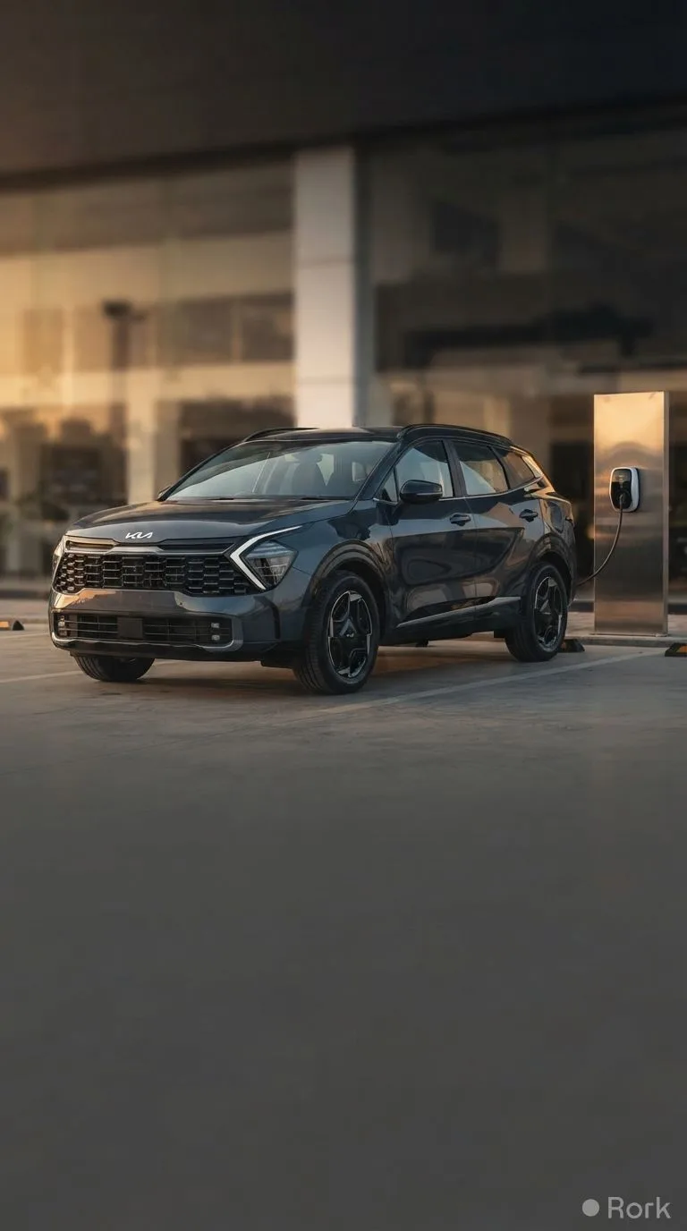 AI-generated illustration: Kia's Sportage L Sets New Hybrid SUV Benchmark in Pakistan