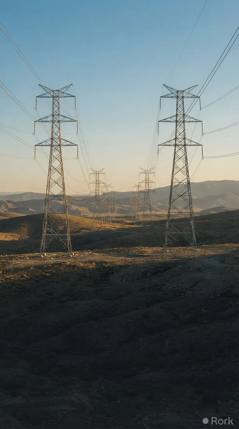 AI-generated illustration: Pakistan to Increase Iran Electricity Imports Beyond 100 MW