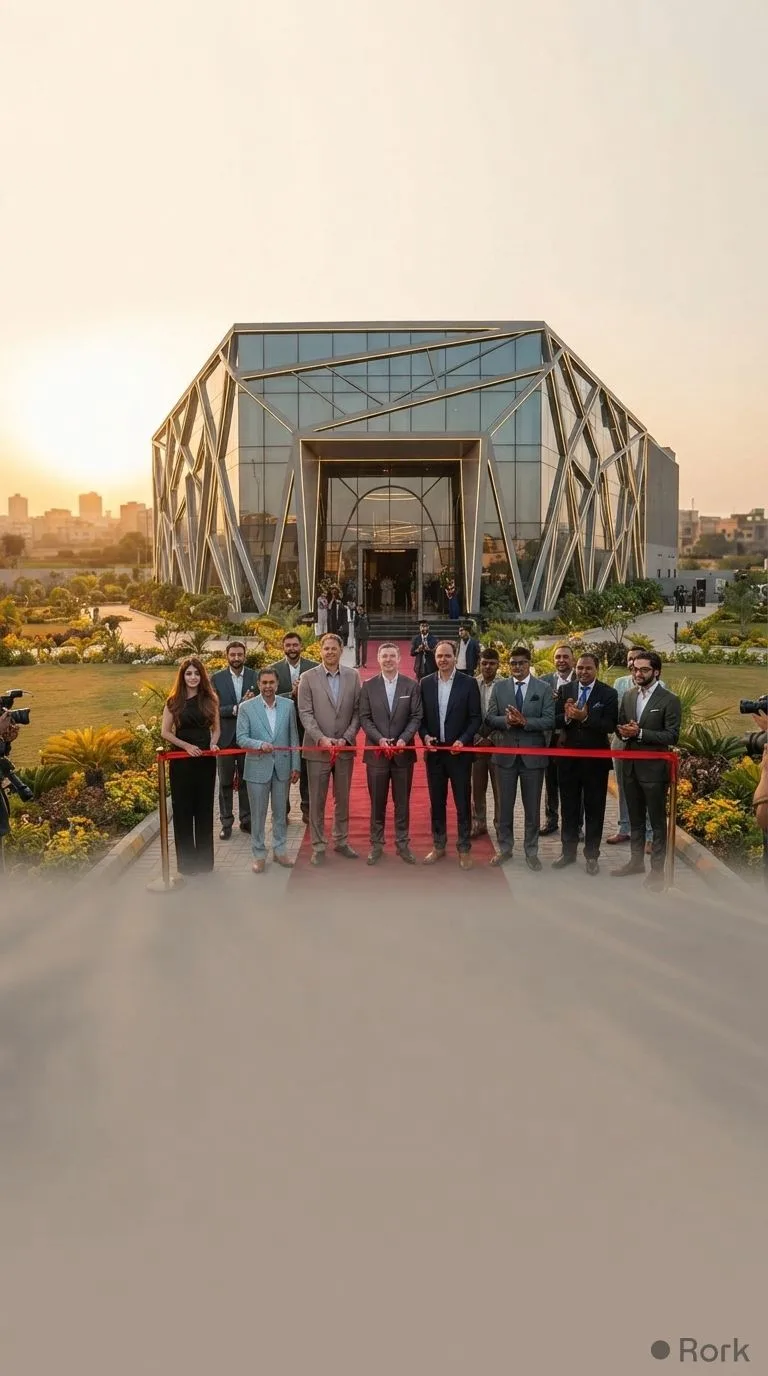 AI-generated illustration: Pearl-Continental Opens Arena by Pearl-Continental DHA Multan Today