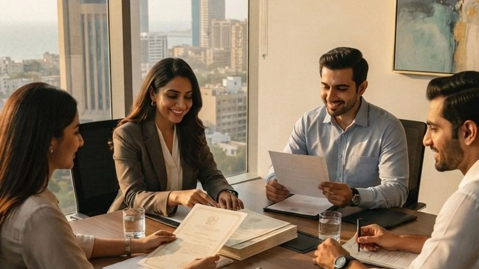 AI-generated illustration: SECP Registers 5,438 New Companies in July, Record-Breaking Surge