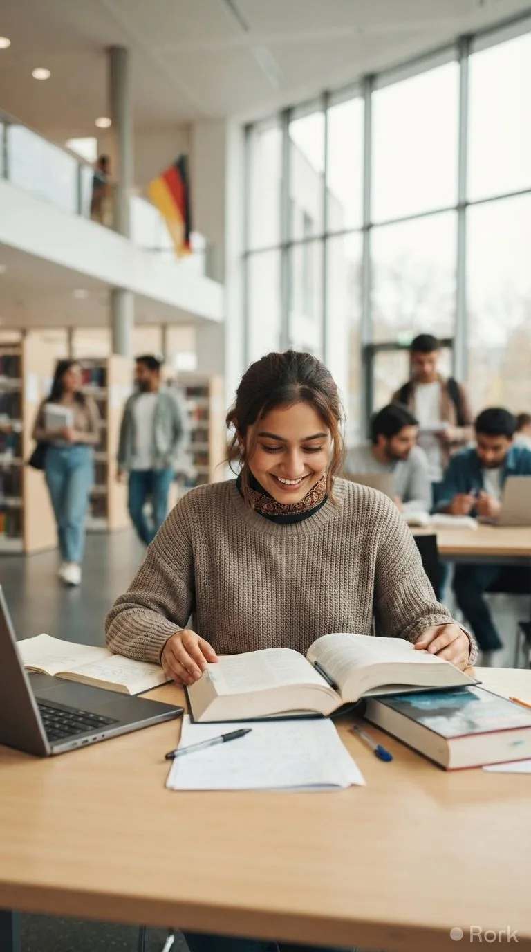 AI-generated illustration: DAAD PhD Scholarship Opens For Pakistani Students In Germany