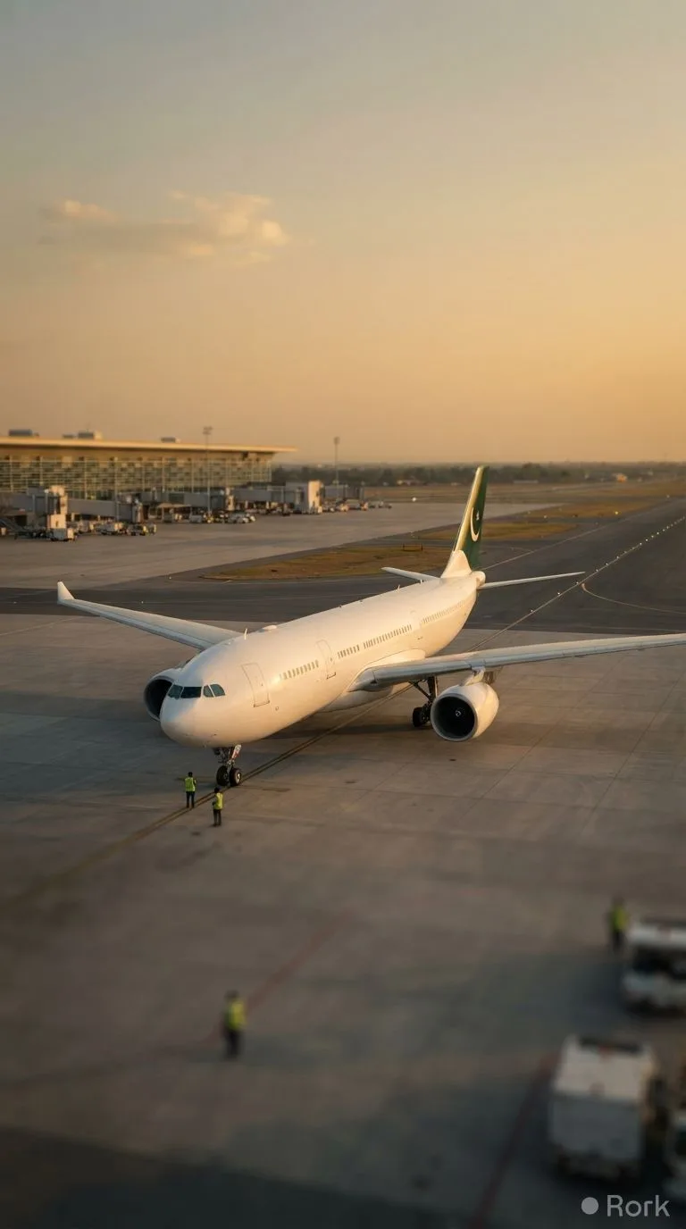 AI-generated illustration: PIA Adds Two New Aircraft to Fleet Following Privatization Deal