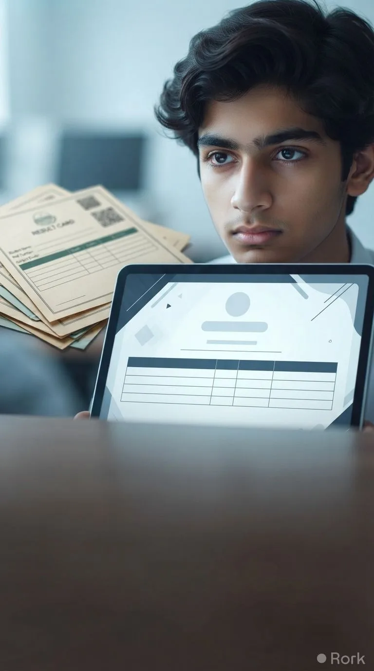 AI-generated illustration: Punjab's Nine Educational Boards Approve Digital Result Cards, Replacing Printed Certificates