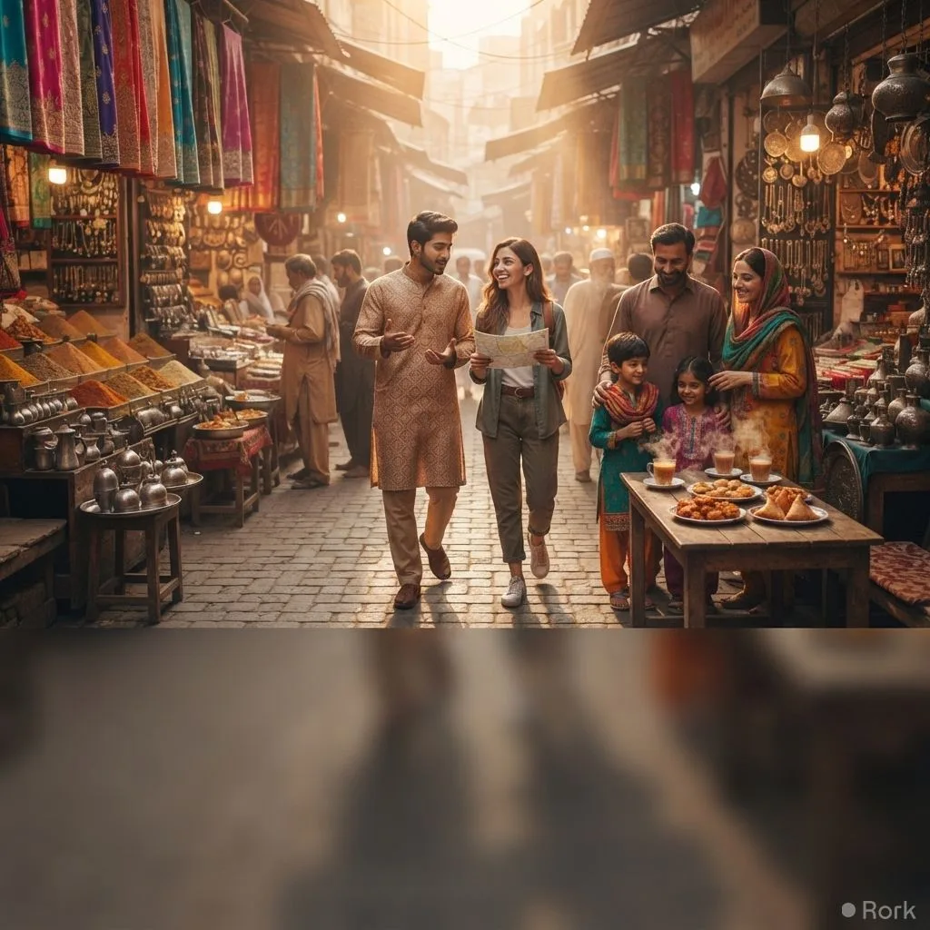 AI-generated illustration: Pakistan’s People, Not Landmarks, Are the Nation’s Top Tourist Attraction