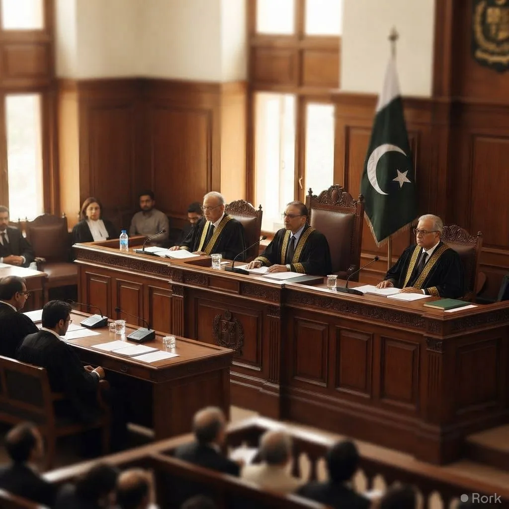 AI-generated illustration: Supreme Court Judges' Basic Salary Raised to Rs. 1.5 Million