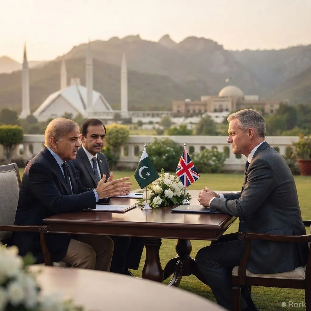 AI-generated illustration: Pakistan Calls For Dialogue Amid US-Iran Tensions Via Islamabad MoU