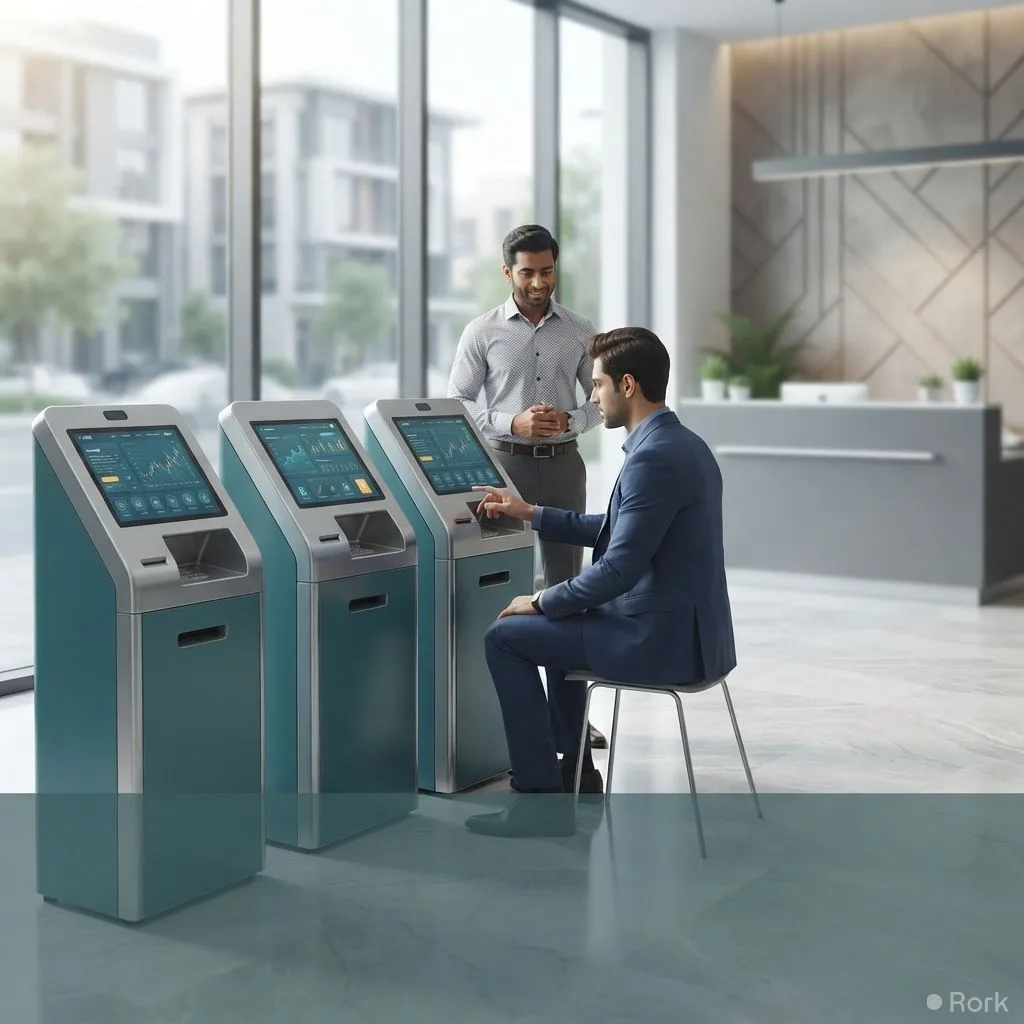 AI-generated illustration: ABHI Microfinance Bank Launches DIY Banking, Digitizing Its Branches