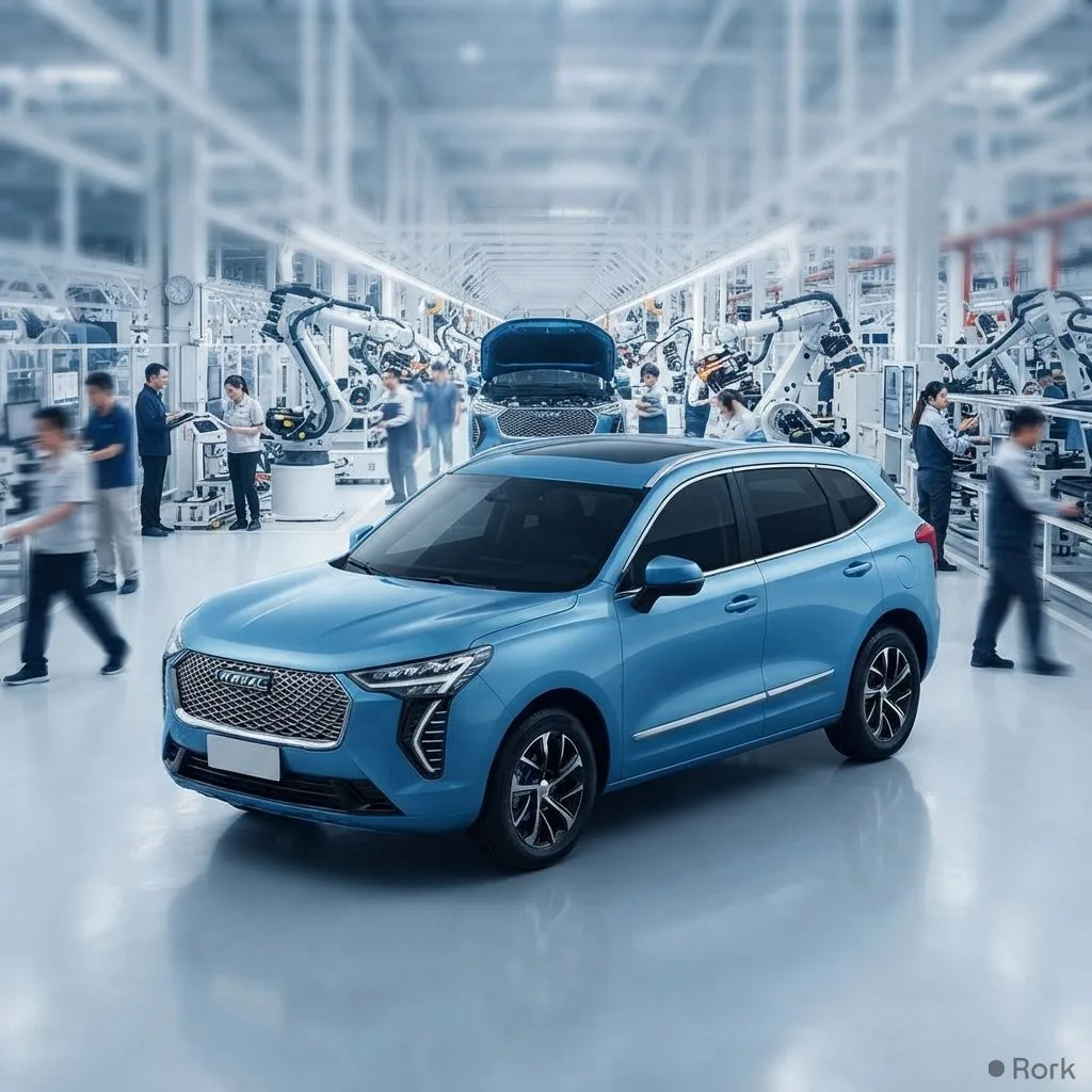 AI-generated illustration: Pakistan's Sazgar Engineering Works, Haval Manufacturer, Named Forbes Asia's Best Under A Billion 2026