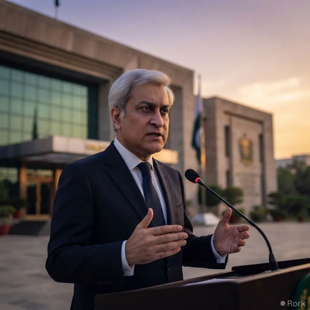 AI-generated illustration: Pakistan rejects Indian Home Minister's claim that Islamabad aided arrests of Indian nationals