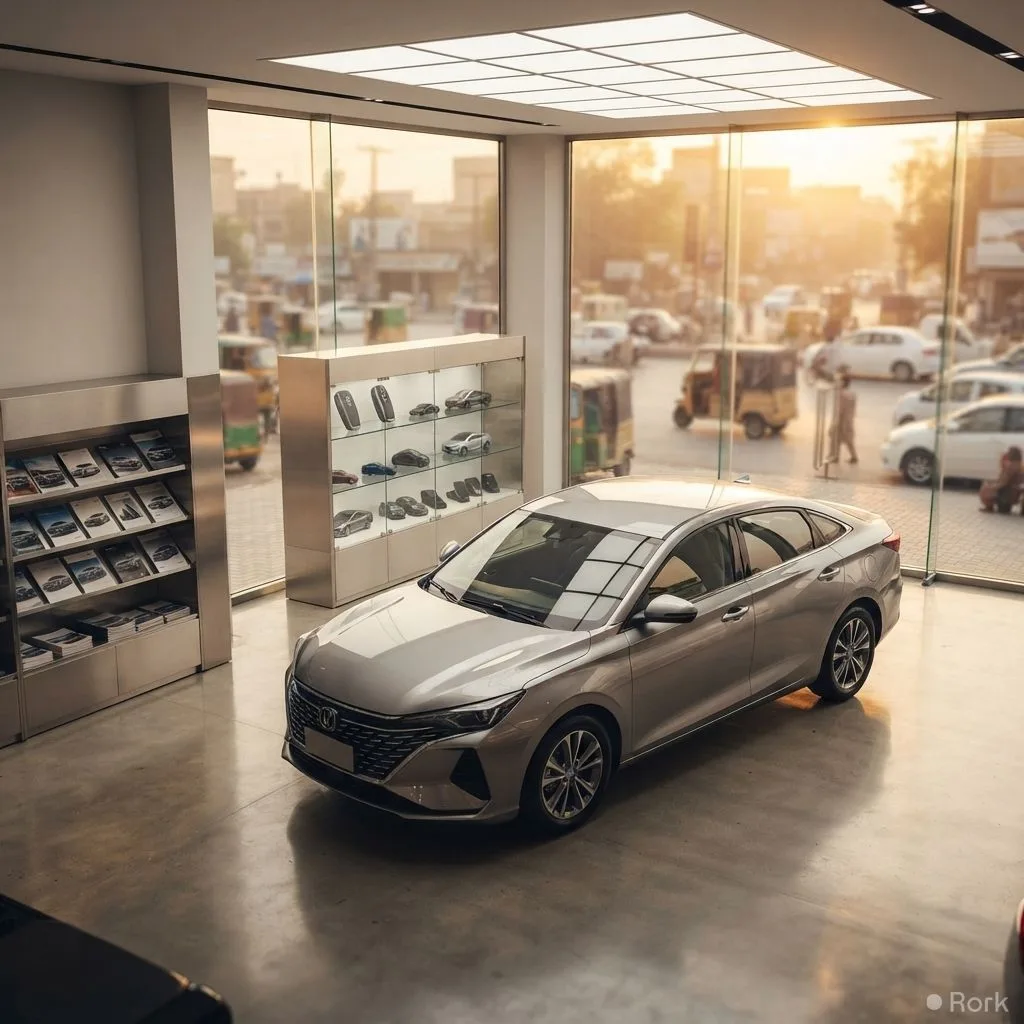 AI-generated illustration: Master Changan to Launch CHANGAN NEVO in Pakistan, Expanding Global House of Brands