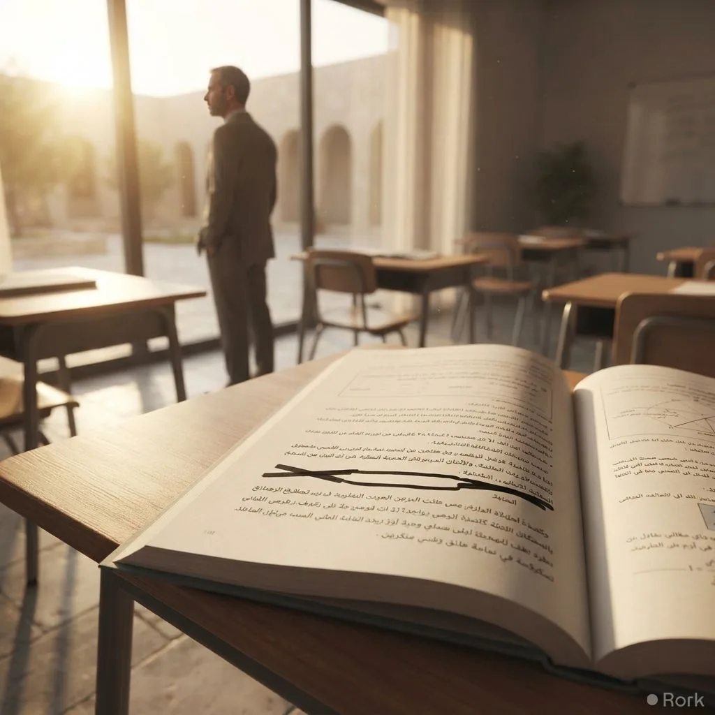 AI-generated illustration: Israel research institute praises Saudi Arabia for deleting “Muslims will never give up Jerusalem” from school textbooks