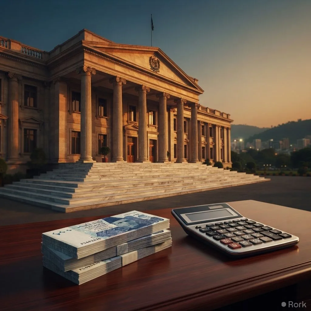 AI-generated illustration: Pakistan taxpayers will shoulder Rs. 30 billion in PIA debt interest this fiscal year