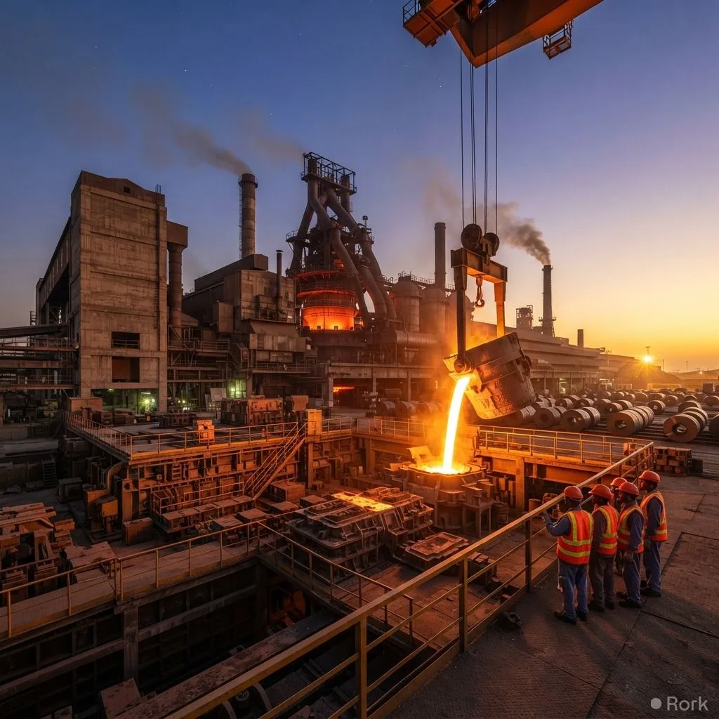 AI-generated illustration: International Steels Limited Posts 136% Profit Jump to Rs. 3.7 Billion in FY26