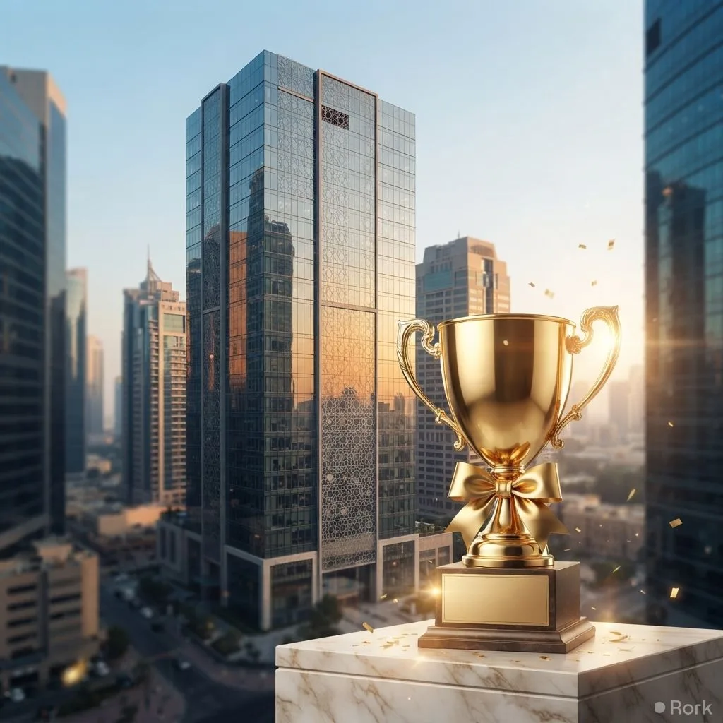 AI-generated illustration: Meezan Bank Secures Best Bank of Pakistan Award for Sixth Consecutive Year Again.