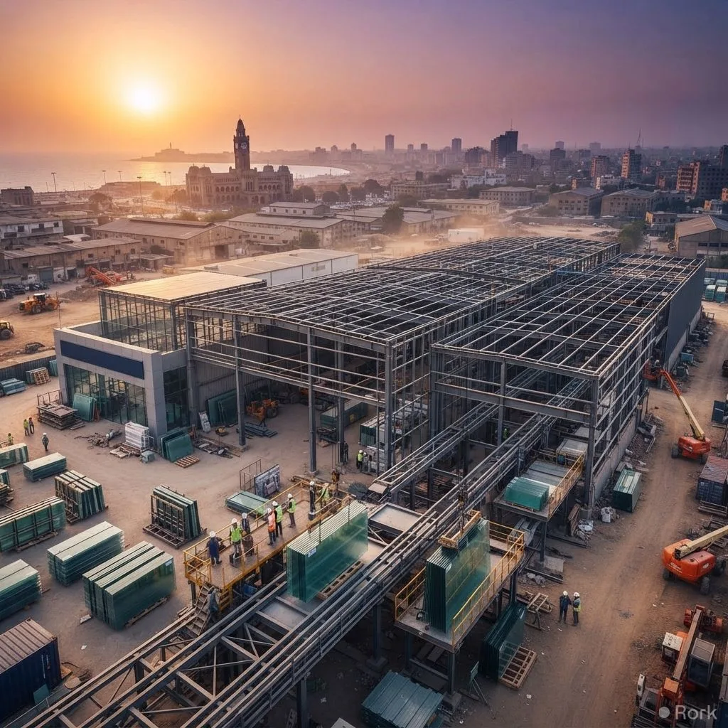 AI-generated illustration: Pakistan Approves Construction of Its First Bulletproof Glass Factory in Karachi