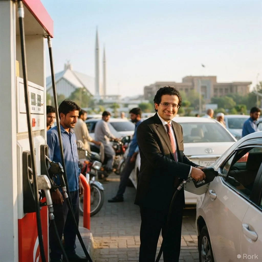 AI-generated illustration: Pakistan government aims to collect Rs 1.676 trillion from petroleum levy in FY27