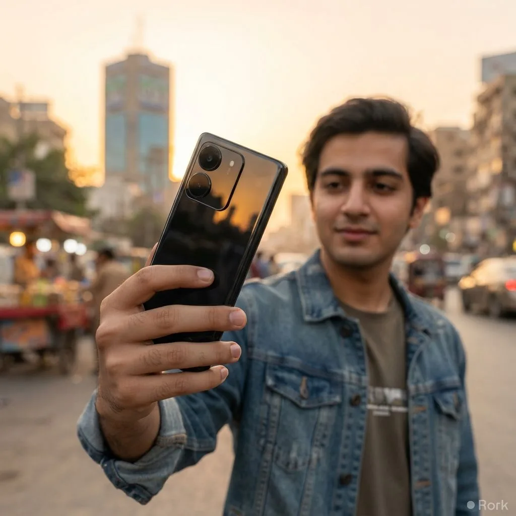 AI-generated illustration: vivo launches V80 Lite in Pakistan with curved easy‑grip display and turbo performance