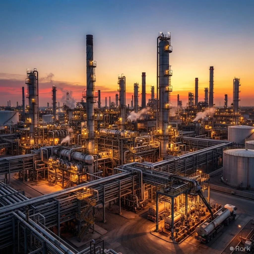 AI-generated illustration: Pakistan's Domestic Refineries Produced Over 500,000 Tonnes of Diesel in July, Eliminating Imports.