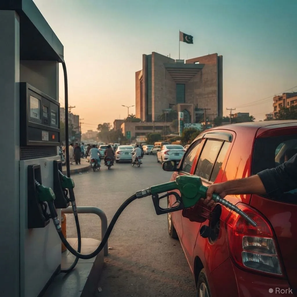 AI-generated illustration: Government Refuses to Cut Petrol Prices Despite Global Oil Dropping Below $80