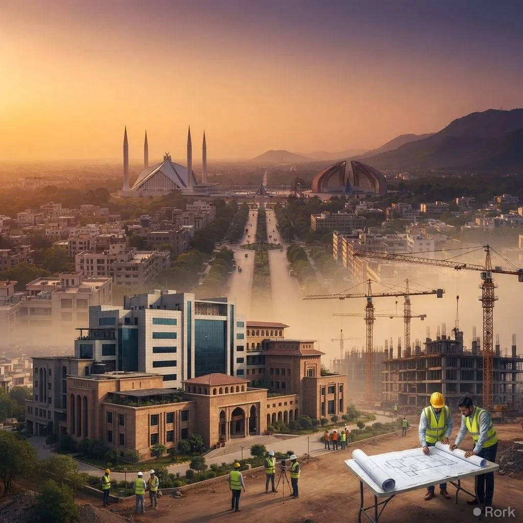 AI-generated illustration: CDA Approves Historic Record Rs152 Billion Budget for Islamabad's FY 2026-27