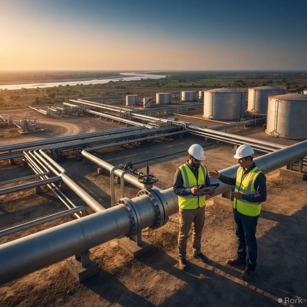 AI-generated illustration: Wafi Energy Pakistan Reports PKR 1,523 Million Half-Year Profit, Up From PKR 1,260 Million