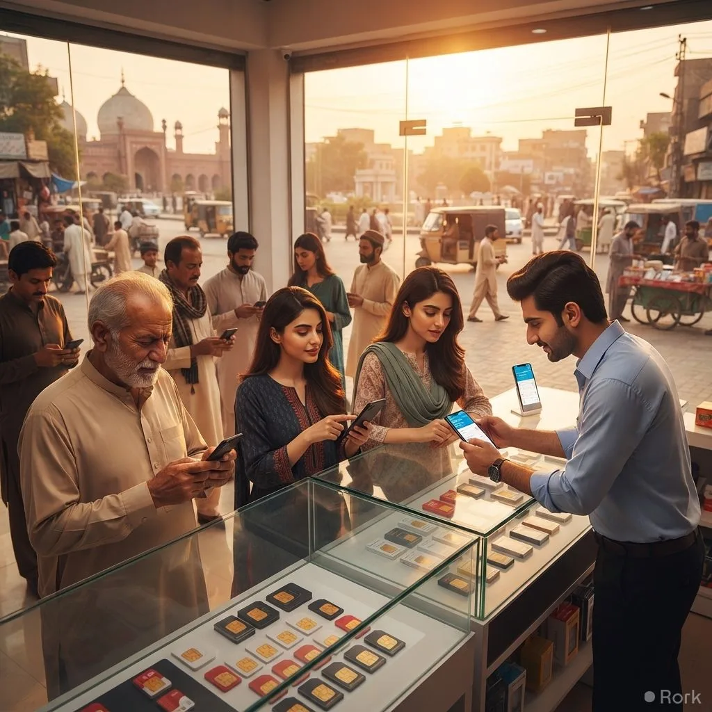 AI-generated illustration: PTA mandates 180‑day balance validity and auto‑reuse for all prepaid recharges at Ufone, Jazz and Zong starting Oct 1
