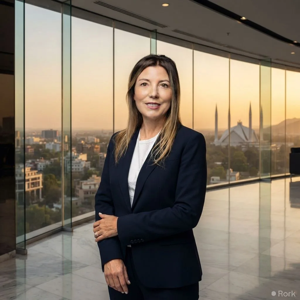 AI-generated illustration: Siemens Healthineers appoints Evelyn Gunnewig as CEO of Pakistan