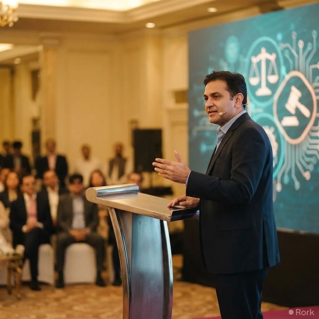 AI-generated illustration: Akhund Forbes Launches Conclavity, a Legal AI Platform Built on Pakistani Law