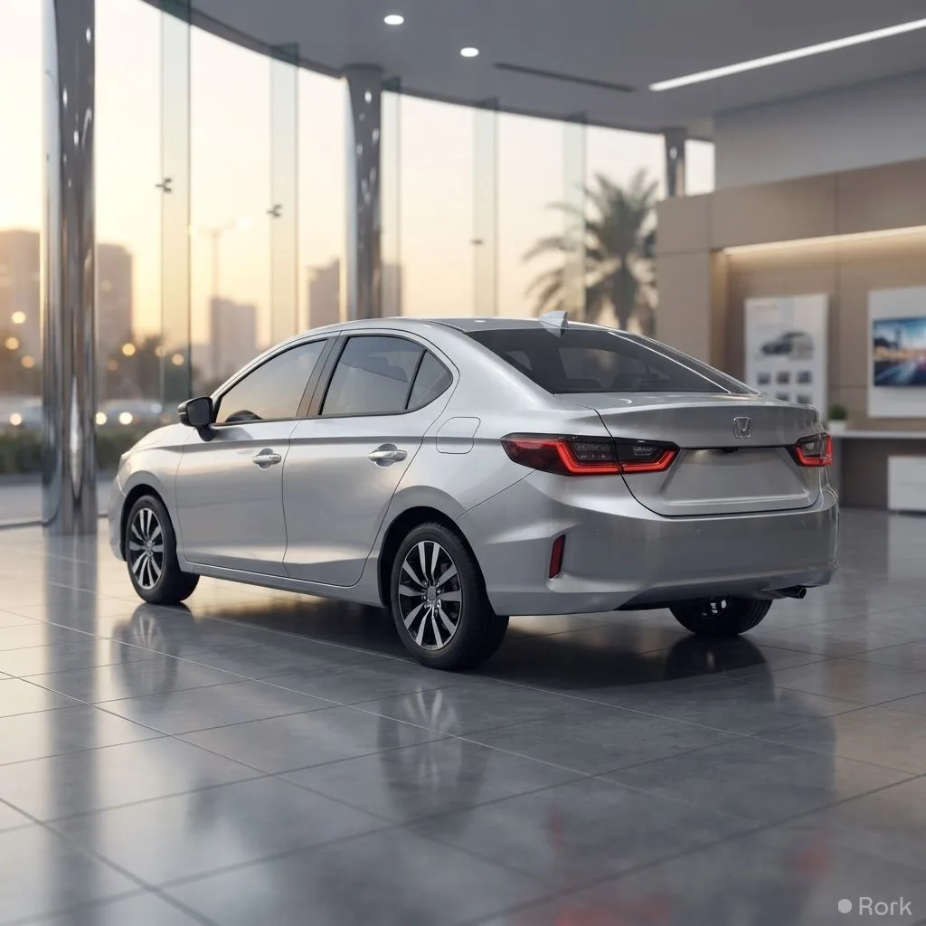 AI-generated illustration: Honda Atlas Pakistan Denies Launch Plans for New 7th‑Generation City Model