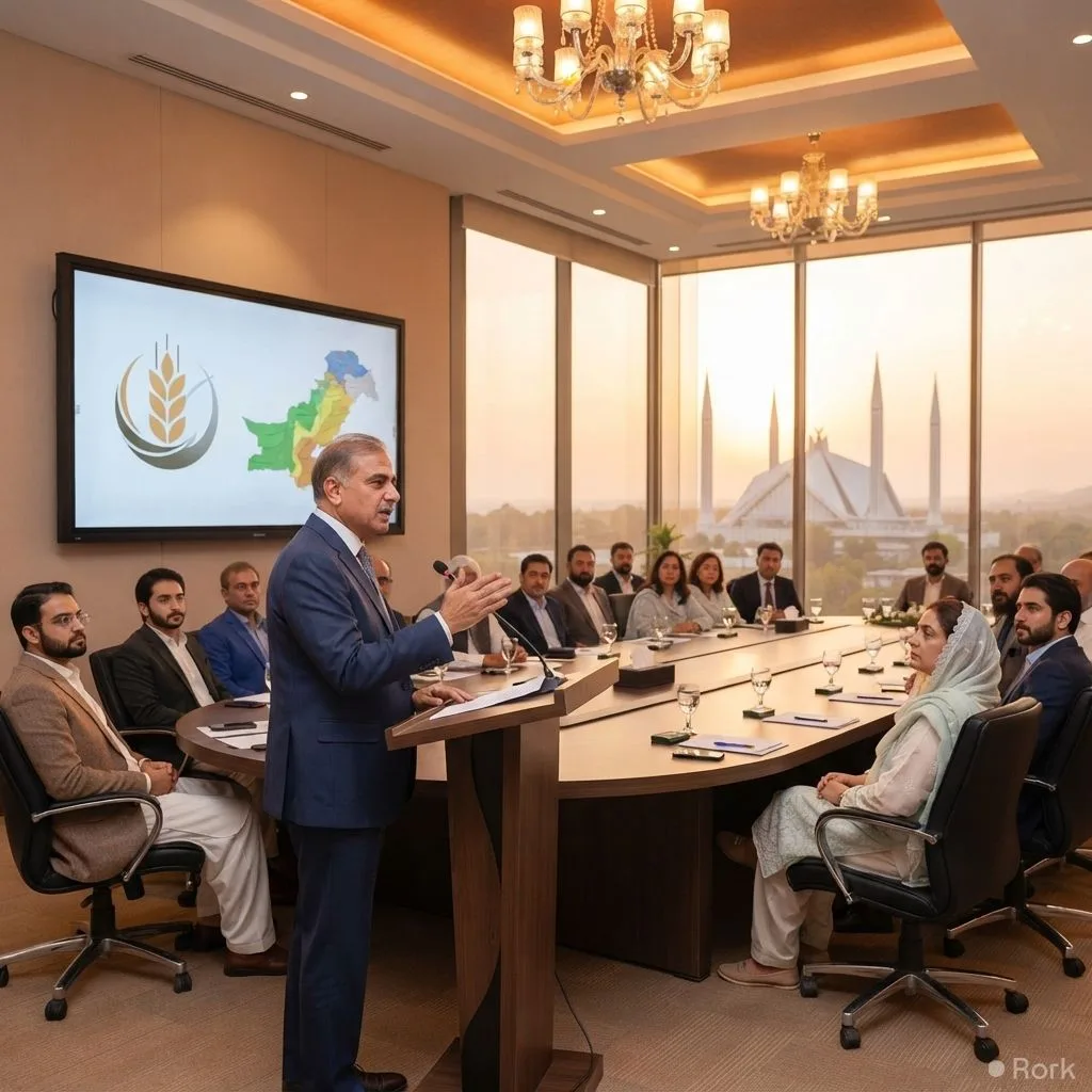 AI-generated illustration: NAFSA convenes pesticide and agro‑chemical stakeholders in Islamabad for inaugural briefing