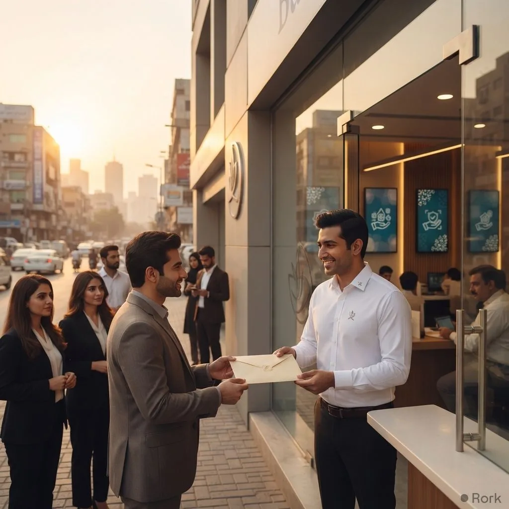 AI-generated illustration: BankIslami Launches Pakistan’s First Shariah‑Compliant Gold‑Based Financing Facility