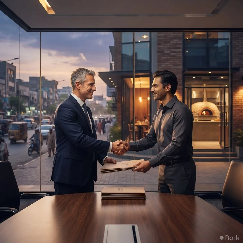 AI-generated illustration: Rustam Foods Confirmed as Sole Authorized Master Franchisee of Pizza Hut MENAPAKT in Pakistan