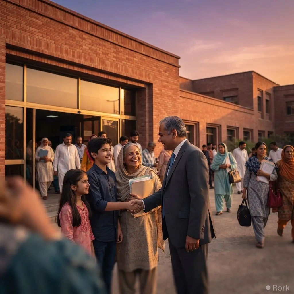 AI-generated illustration: Punjab government expands free cancer treatment to 33 hospitals across the province