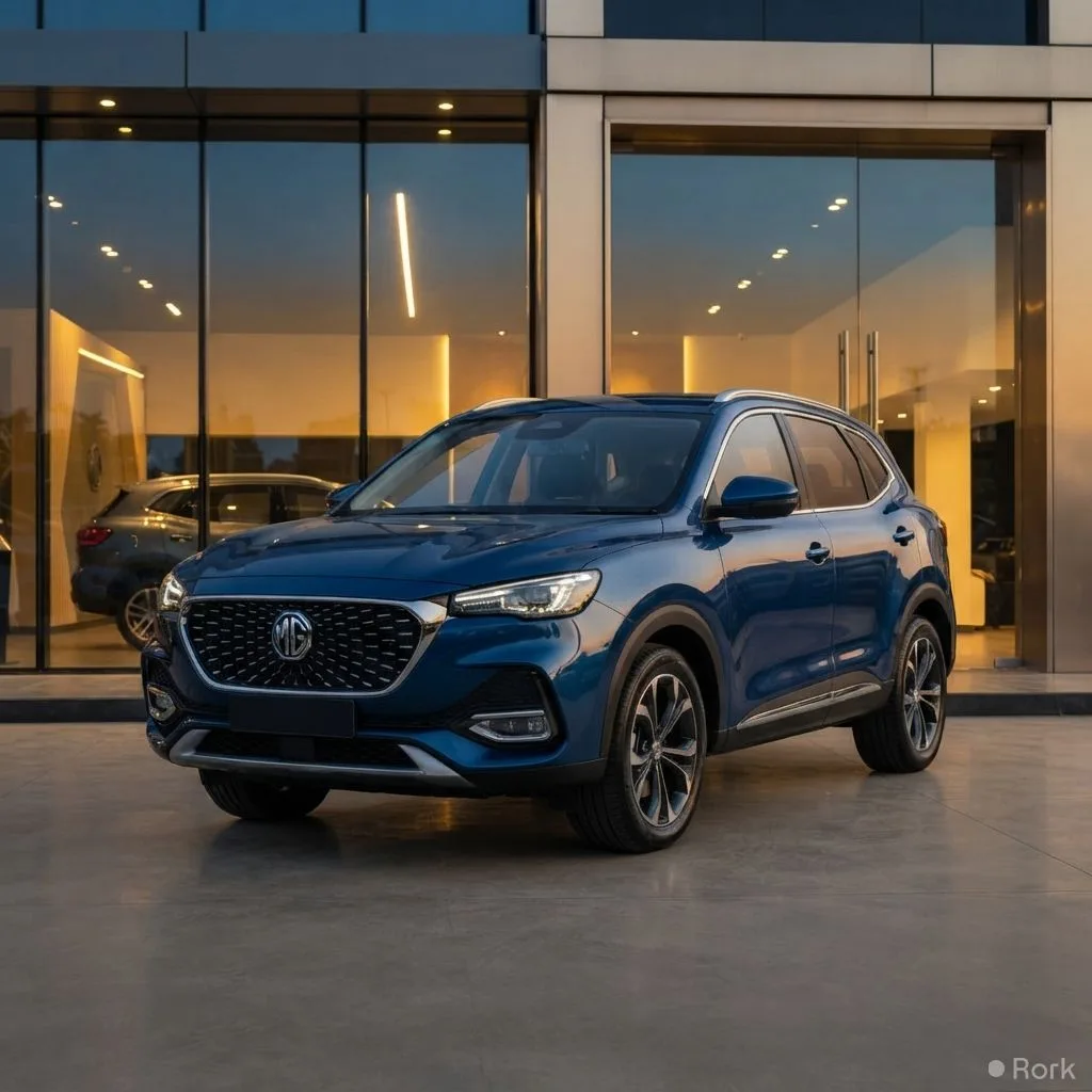 AI-generated illustration: MG Motor Pakistan launches the all‑new HS Petrol SUV with an introductory price of PKR 8.79 million