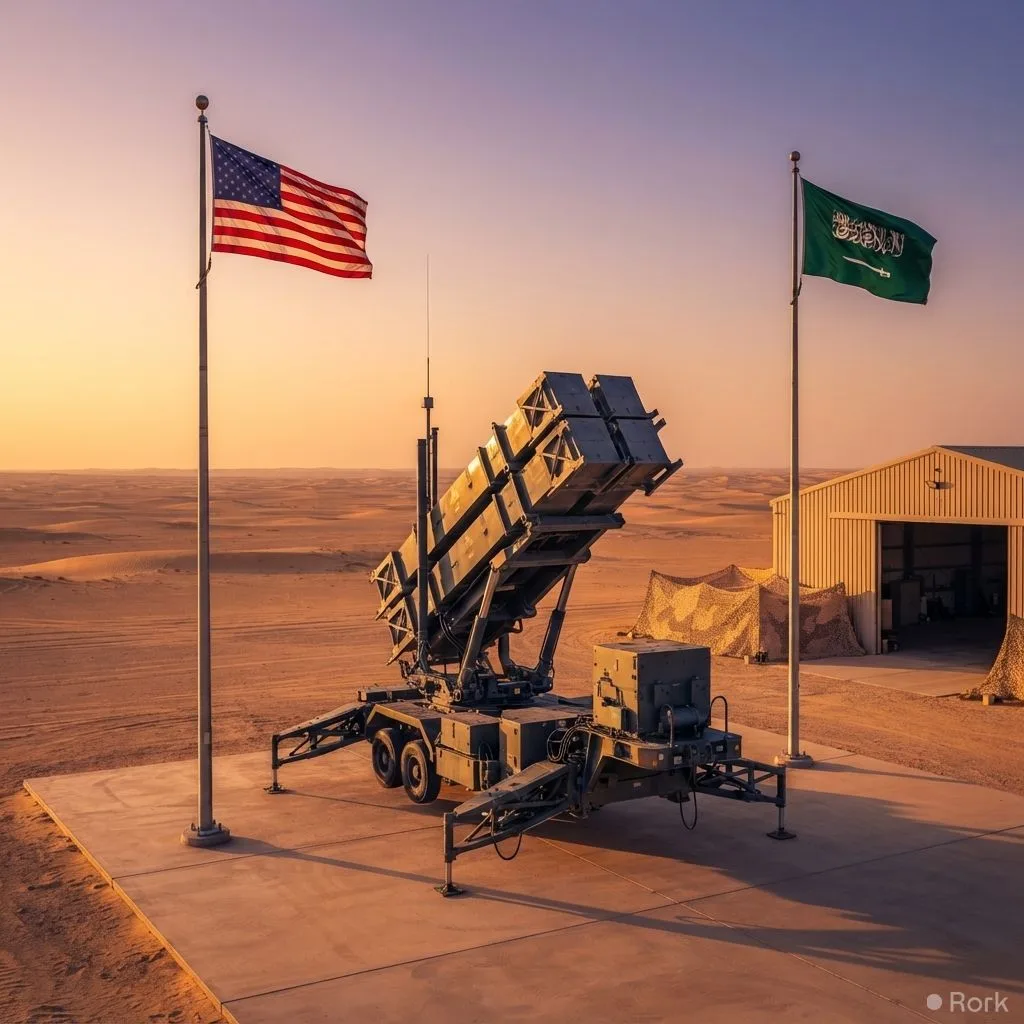 AI-generated illustration: United States approves a $5 bn weapons sale to Saudi Arabia to boost its air‑defence capabilities