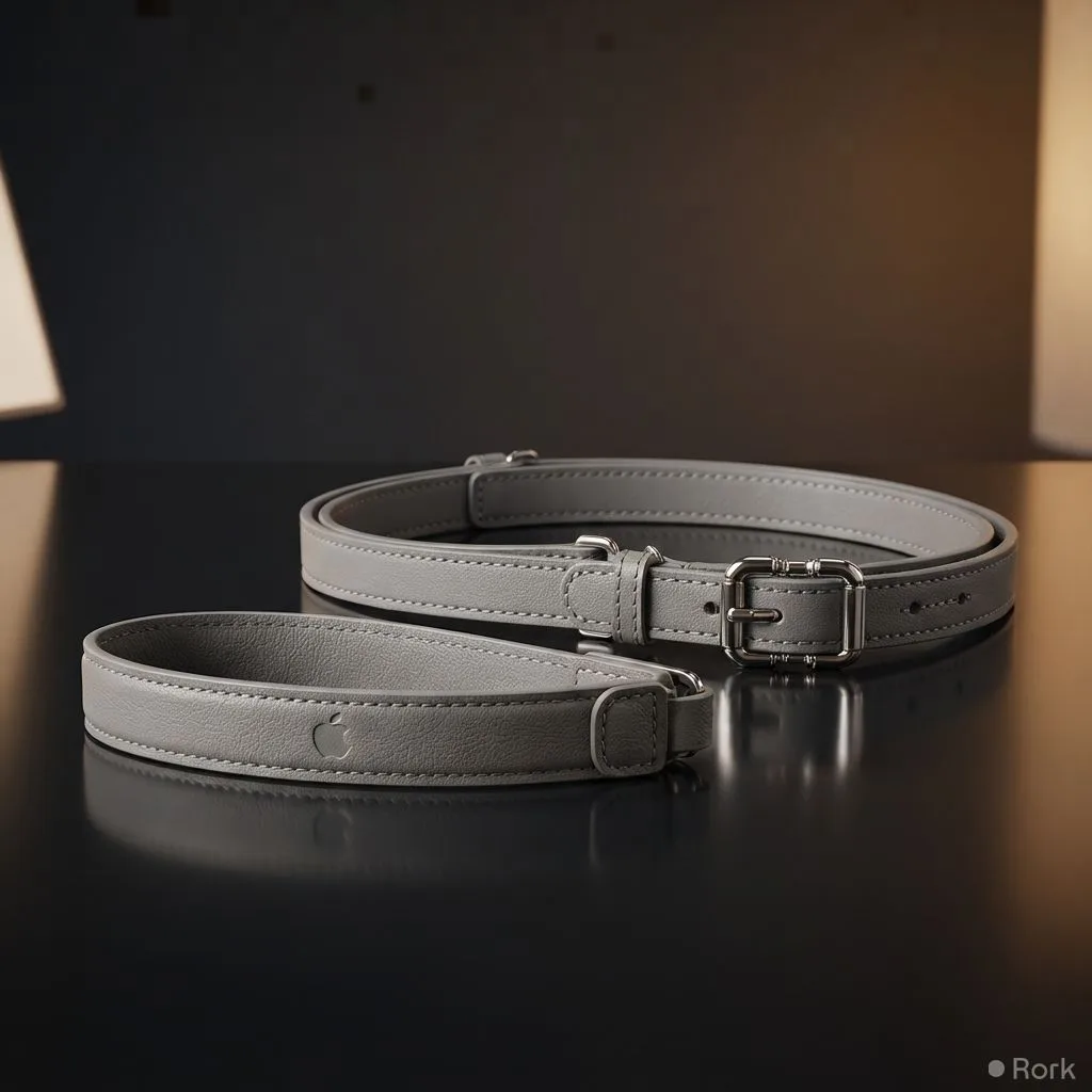 AI-generated illustration: Apple Introduces Wrist and Cross‑Body Straps Priced at Rs 8,000 and Rs 16,000