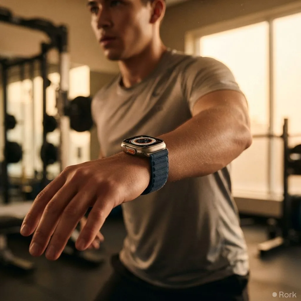 AI-generated illustration: Apple Launches Ultra 4 Watch with Most Accurate Heart‑Rate Sensor, Threatening Whoop Wearables