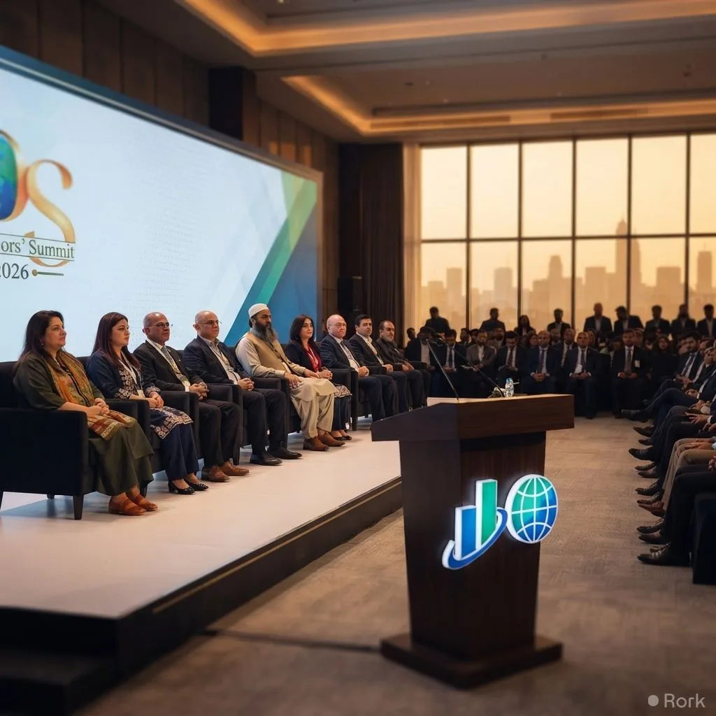 AI-generated illustration: PICG Directors’ Summit 2026 urges Pakistani corporate boards to lead beyond compliance amid economic and digital challen
