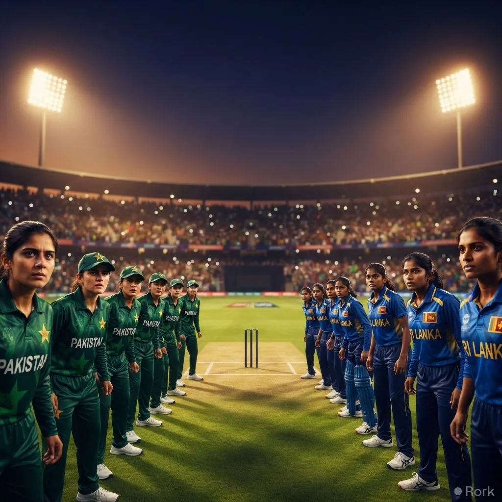 AI-generated illustration: Pakistan Women Take on Sri Lanka in Asia Cup 2026 Semi-Final Tonight