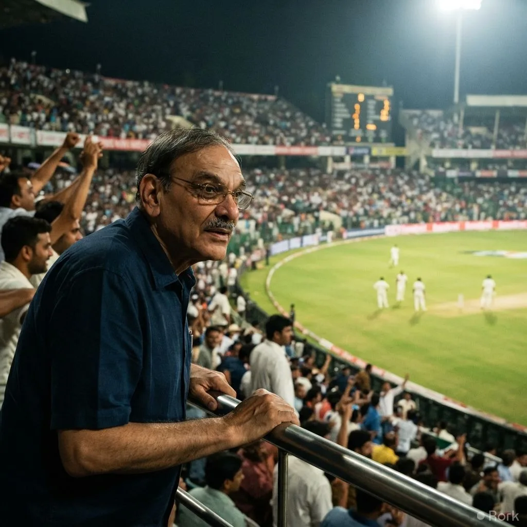 AI-generated illustration: Razaullah Stuns England with Dream Test Debut, Claiming Five Wickets for Pakistan