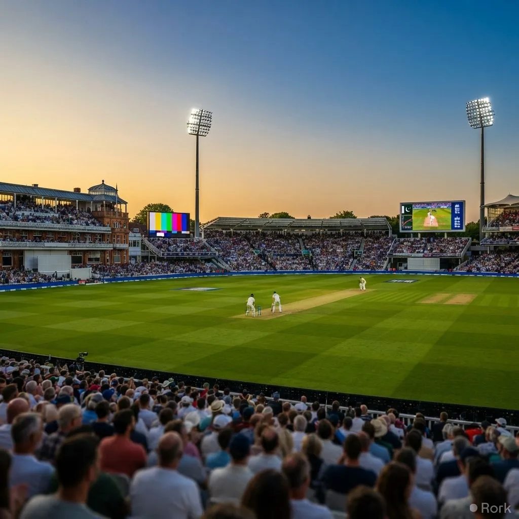 AI-generated illustration: England vs Pakistan third Test begins at Edgbaston with live streaming and score updates