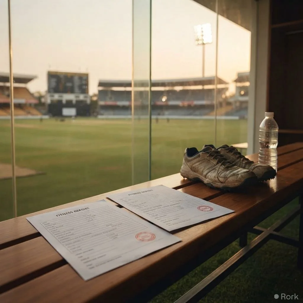 AI-generated illustration: PCB declares Mohammad Rizwan and Imam‑ul‑Haq ineligible for first‑class domestic cricket after missing fitness reports