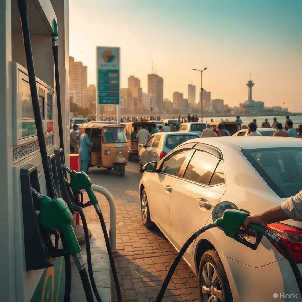 AI-generated illustration: Petrol price climbs to nearly Rs 400 per litre after Rs 5.02 hike